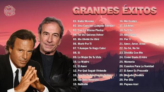 JOSÉ LUIS PERALES Y JULIO IGLESIAS MIX 30 SUPER ÉXITOS ROMÁNTICOS DEL RECUERDO