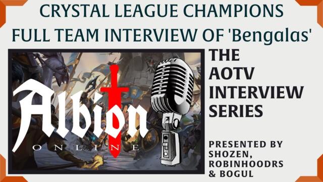 🎙️ AlbionTV Interview: CLC Season 14 Champions - Full Team Interview - Albion Online 2022