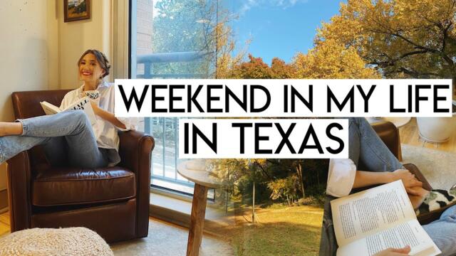 WEEKEND IN MY LIFE | enjoying slowness, date night, and prepping for the week ahead!