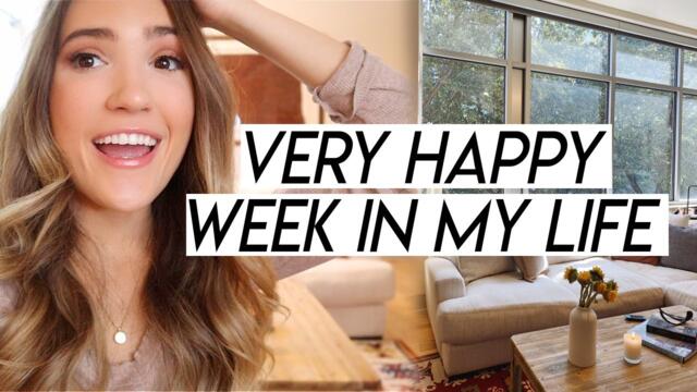 WEEK IN MY LIFE | huge trader joe's haul, happy exciting things, and a personal milestone!