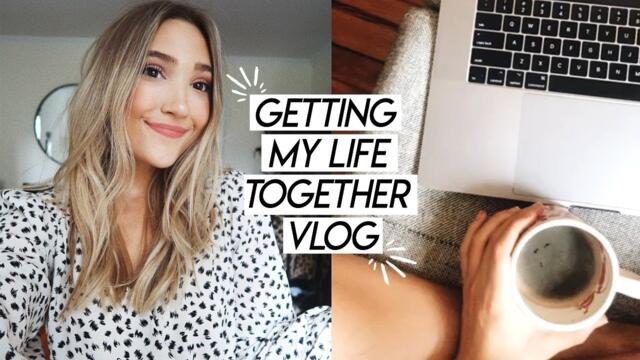 GETTING MY LIFE TOGETHER VLOG | weekend reset and productivity