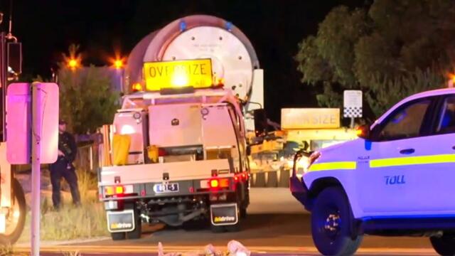 Nuclear waste shipment arrives in Australia from UK