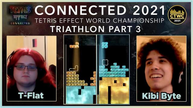 Tetris Effect: Connected - TRIATHLON - Pt. 3 - CONNECTED 2021 -  3 Modes /1 Match!