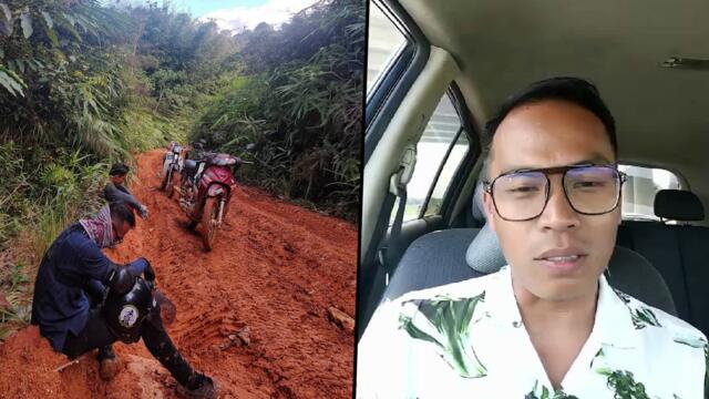 Hebatnya cikgu! Redah off road naik kapcai, tinggal isteri di Klang demi anak didik di Gua Musang!