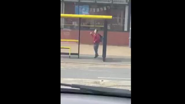 Brilliant video of bus stop dancer in Liverpool goes viral
