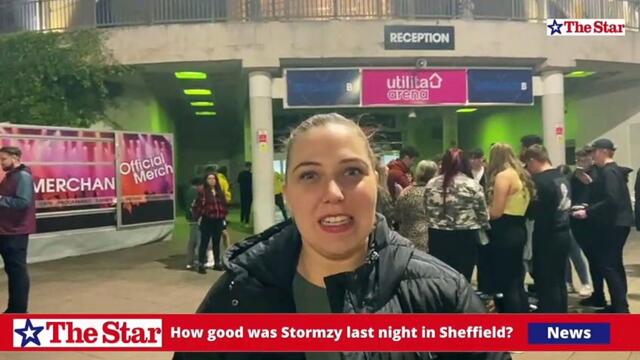 How good was Stormzy last night in Sheffield?