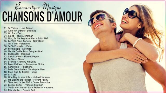 Compilation Chanson D'amour en Francaise 💖Les Meilleures Musique Françaises Années 70 80 90