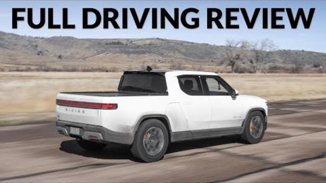 Rivian R1T Quad-Motor Full In-Depth Driving Review