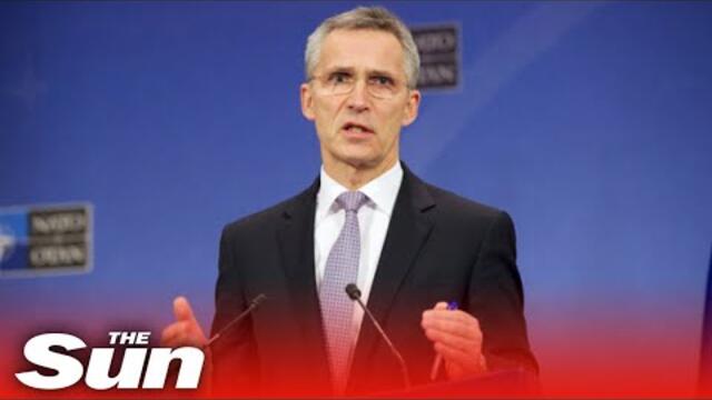 LIVE: NATO's Stoltenberg newser after meeting of alliance leaders
