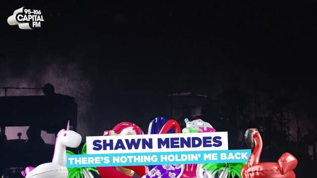 Shawn Mendes chante son tube "There's Nothing Holdin' Me Back" en live