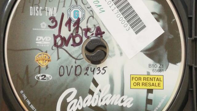Казабланка, диск 2 (2003 DVD) - Гафове