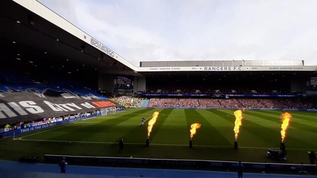 Rangers v Celtic teams