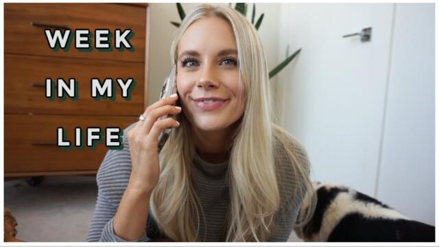 JOB INTERVIEW | GETTING MY HAIR DONE | GOLF PRACTICE | SUSHI DATE | WEEK IN MY LIFE | VLOG