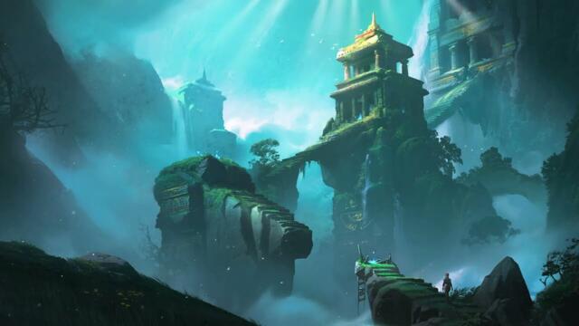 Floating Temple 🍃 Chill Lofi Beats