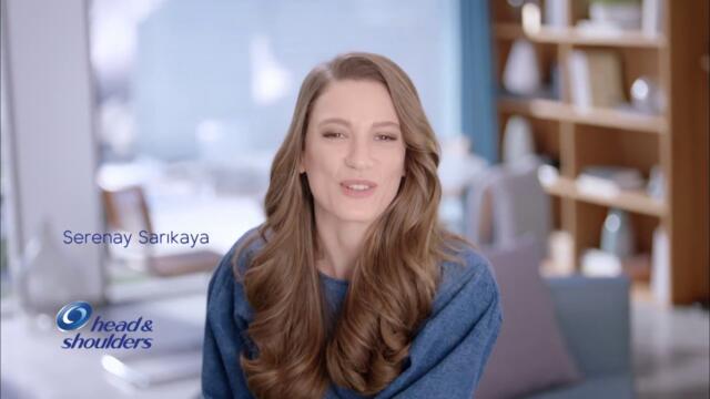 Serenay Sarıkaya'nın Tercihi Yeni Head&Shoulders ile Etkileyici Saçlar. Beklemediğiniz Kadar.