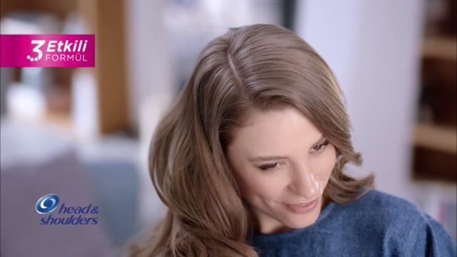 Serenay Sarıkaya'nın tercihi yeni Head & Shoulders ile etkileyici saçlar