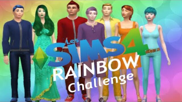 Sims 4 Rainbow Challenge🌈