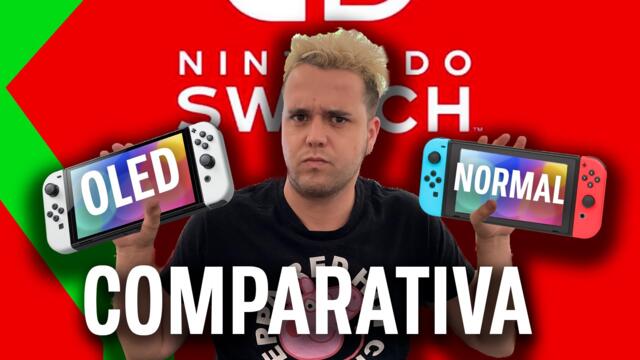 Comparativa Nintendo Switch OLED VS Nintendo Switch Normal