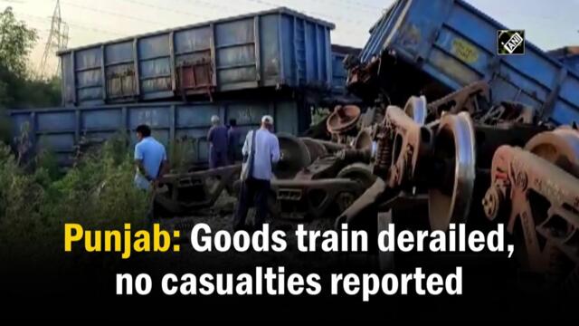 Punjab: Goods trains derailed, no casualties reported