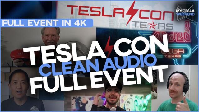 FULL TeslaCon broadcast (clean audio, 4K, notes in CC)