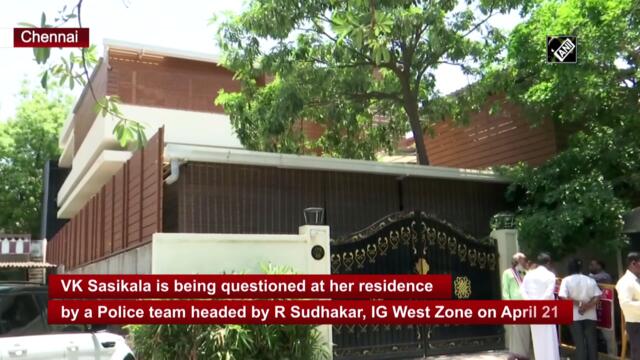 Chennai Police questions VK Sasikala in 2017 Kodanad Estate murder case