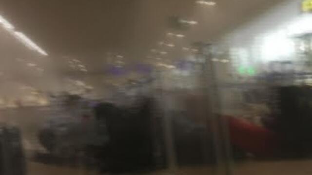 Raw: Inside Belgium Airport After Attack