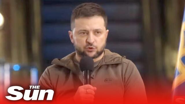 LIVE: Zelensky update on the war on Ukraine