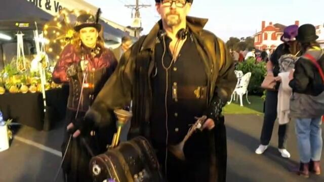 Remote Victorian town transformed for its first ever steampunk festival