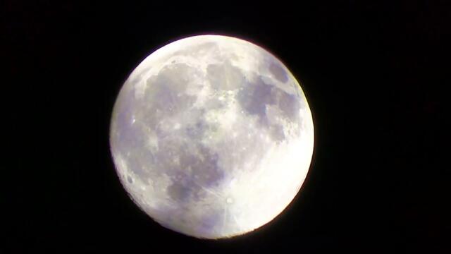 Полная Луна в Полнолуние 16 апреля 2022 года, 4k