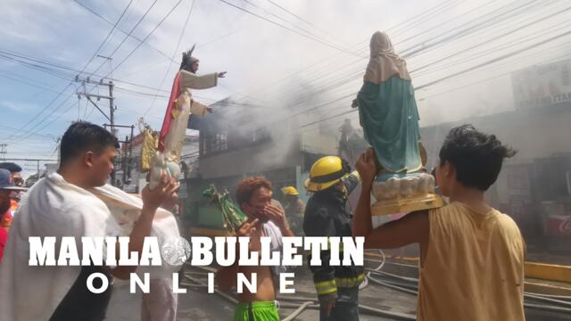 Fire hits residential area in Makati City