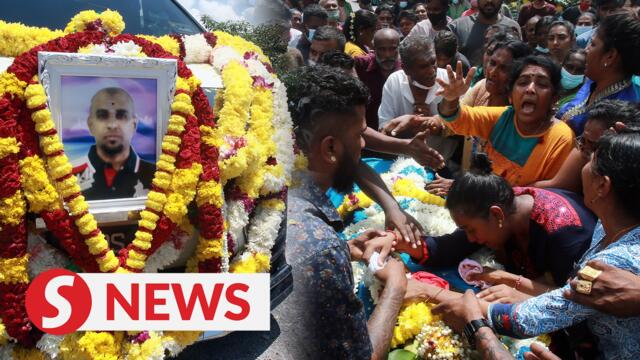 Final send-off: 200 friends, family members gather for Nagaenthran's funeral