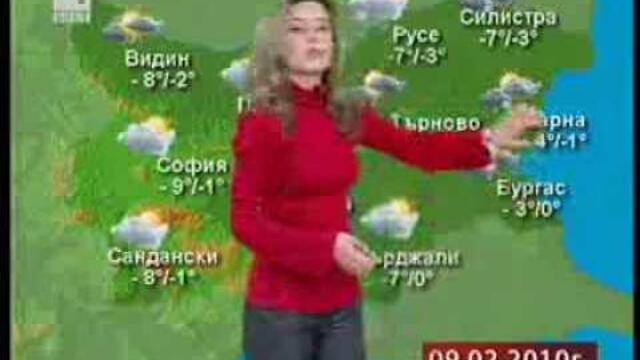 BNT Weather forecast Bulgaria - 08.02.2010
