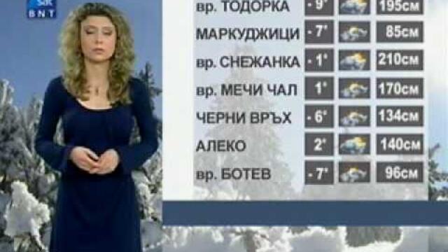 BNT Weather forecast Bulgaria - 11.03.2010