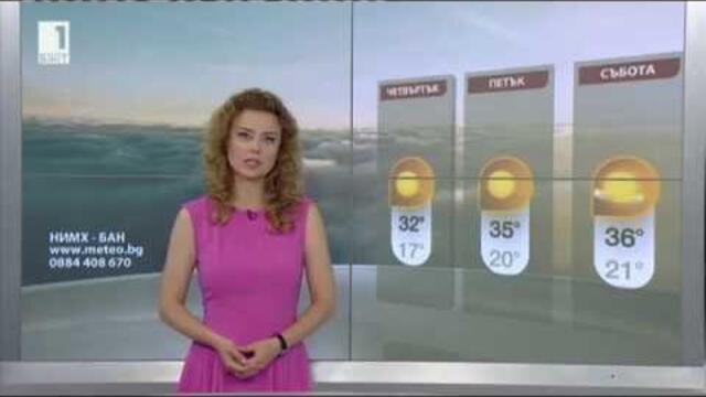 BNT weather - Teodora Ivanova-Yaneva - 14.06.2016 (20:50h)