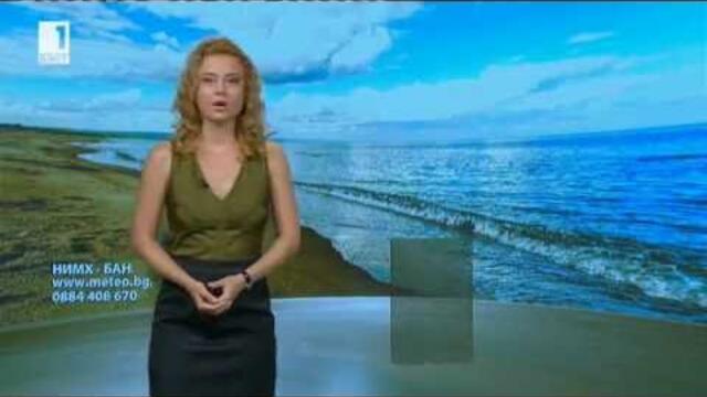 BNT weather - Teodora Ivanova-Yaneva - 03.08.2016 (20:50)