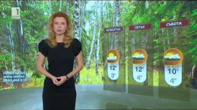 BNT weather - Teodora Ivanova - 27.10.2015 (21:00h)
