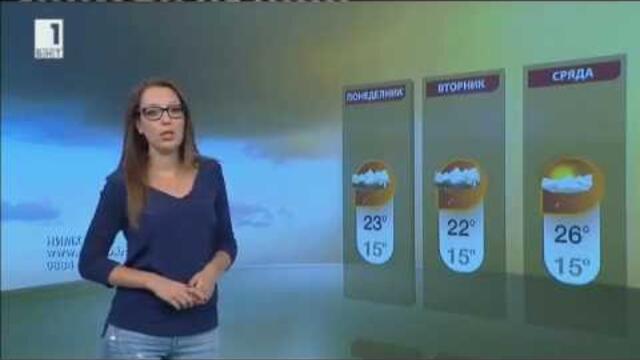BNT weather - Pavleta Terziyska - 11.06.2016 (21:25h)