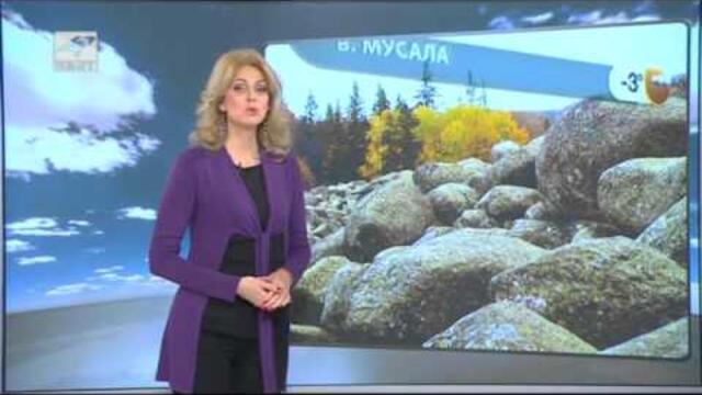 BNT weather - Elitsa Dimitrova - 03.12.2014 (12:20h)
