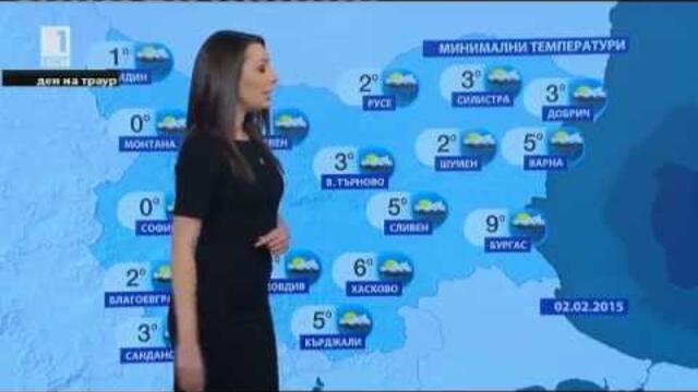 BNT weather - Pavleta Terziyska - 01.02.2015 (20:35h)