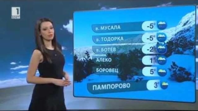 BNT weather - Pavleta Terziyska - 18.01.2015 (20:35h)