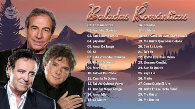 BRAULIO GARCÍA, DYANGO, JOSÉ LUIS PERALES SUS GRANDES ÉXITOS BALADAS ROMÁNTICAS INOLVIDABLES
