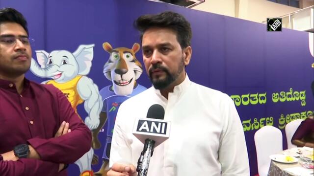 Anurag Thakur lauds Karnataka govt for successful organisation of ‘Khelo India’ University Games