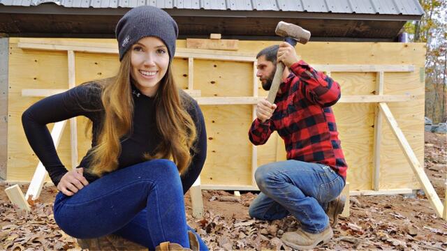 Finishing The Exterior Of Our Home With Rebar And Concrete Walls