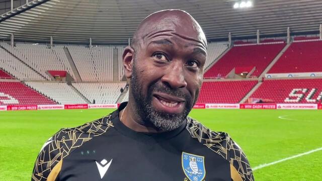 Darren Moore on Sheffield Wednesday's result against Sunderland