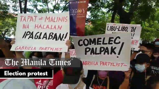 WATCH: Election protest