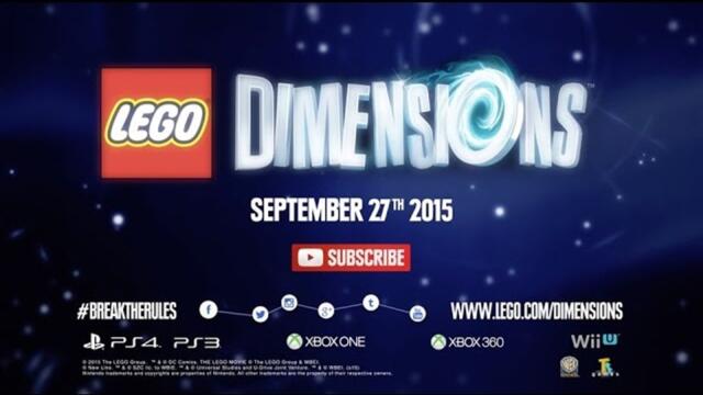 LEGO Dimensions  Announcement Trailer Extended Version