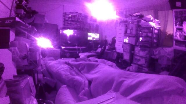 Haunted Experiences: Couple  Hours  Full Spectrum Camera in Bedroom while Sleeping. Early Morning