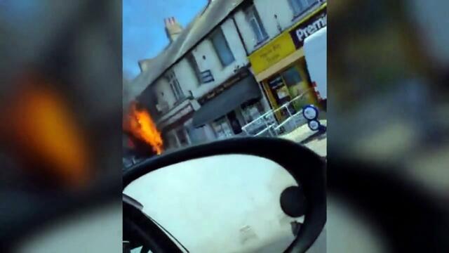 Fire breaks out at kebab shop