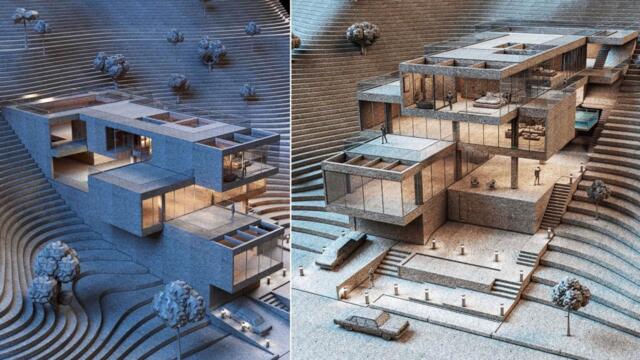 Villa Atlantis in Mazandaran, Iran by Artur Architecture Studio