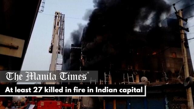 At least 27 killed in fire in Indian capital